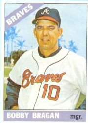 1966 Topps Baseball Cards      476     Bobby Bragan MG